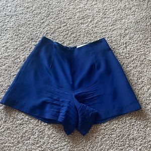 Amanda Uprichard Silk Shorts